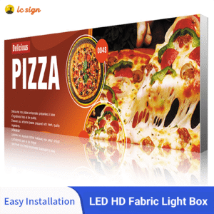 Indoor & Outdoor Use - Made to Order Wall Mounted Outdoor & Indoor Soft Film Fabric Light Box Sign